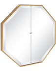 Rhodes Modern Octagon Wall Mirror - From Where -