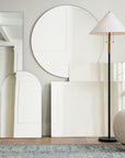 Rienne Frameless Round Wall Mirror - From Where -