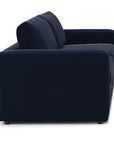 Riley 84" Velvet Sofa Bed - Hale Ink - From Where -