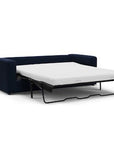 Riley 84" Velvet Sofa Bed - Hale Ink - From Where -