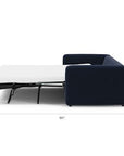 Riley 84" Velvet Sofa Bed - Hale Ink - From Where -