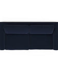 Riley 84" Velvet Sofa Bed - Hale Ink - From Where -