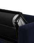 Riley 84" Velvet Sofa Bed - Hale Ink - From Where -