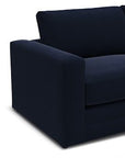 Riley 84" Velvet Sofa Bed - Hale Ink - From Where -