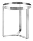 Riley Gold Accent Table - From Where -