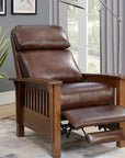 Rinker Leather Recliner - From Where -