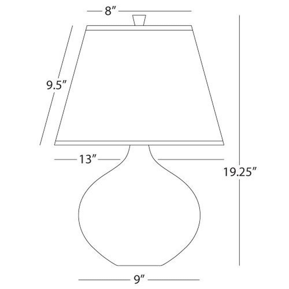 Robert Abbey Accent Lamp - From Where -