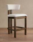 Rodin Armless Counter & Bar Stool - From Where Finds -