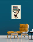 Rolling Stones Some Girls 1978 Art Poster - From Where -