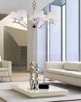 Rondo Crystal Glass Ball Chandelier - From Where -