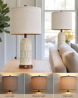 Roslyn Metal USB Table Lamp (Set of 2) - From Where -