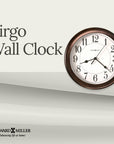 Round Analog Virgo Wall Clock - From Where -