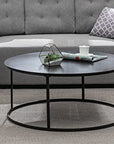 Round Metal Coffee Table - From Where -
