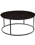 Round Metal Coffee Table - From Where -