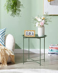 Round Metal End Tables - From Where -