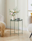 Round Metal End Tables - From Where -