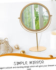 Round Vanity Makeup Mirror - From Where -