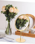 Round Vanity Makeup Mirror - From Where -