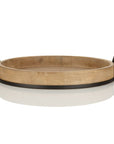 Round Wood Serving Tray - From Where -