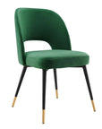 Rouse Velvet Dining Side Chair - From Where Finds -