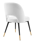 Rouse Velvet Dining Side Chair - From Where Finds -