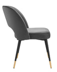 Rouse Velvet Dining Side Chair - From Where Finds -