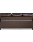 Rubin 85" Bonded Leather Sofa - From Where -