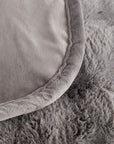 Ruched Faux Fur Throw - From Where Finds -