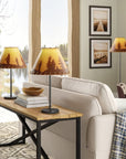 Rustic Cabin Lodge 3 - Piece Table & Floor Lamp Set - From Where -