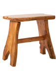 Rustic Cedar Roots A - Leg Stool - From Where -
