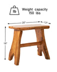Rustic Cedar Roots A - Leg Stool - From Where -