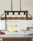 Rustic Farmhouse Light Fixture - From Where -