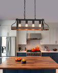 Rustic Farmhouse Light Fixture - From Where -