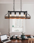 Rustic Farmhouse Light Fixture - From Where -