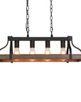 Rustic Farmhouse Light Fixture - From Where -