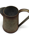 Rustic Galvanized Metal Milk Pitcher - From Where -