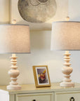 Rustic Table Lamp (Set of 2) - From Where -
