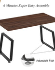 Rustic Walnut Coffee Table - From Where -