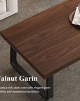 Rustic Walnut Coffee Table - From Where -