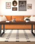 Rustic Walnut Coffee Table - From Where -