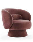 Saboor Swivel Accent Chair - From Where -