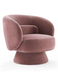 Saboor Swivel Accent Chair - From Where -
