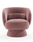 Saboor Swivel Accent Chair - From Where -