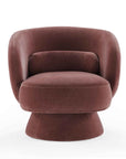 Saboor Swivel Accent Chair - From Where -