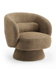 Saboor Swivel Accent Chair - From Where -