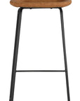 Saddle Brown Barstool (Set of 2) - From Where -