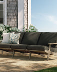 Saratoga Outdoor Teak Sofa - From Where Finds -