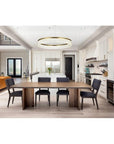 Satin Gold 32" Chandelier - From Where -