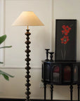 Sculpted Rhythm Wood Floor Lamp - From Where -