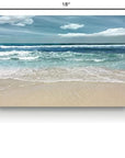 Sea Calm Symphony Canvas Wall Art - From Where -